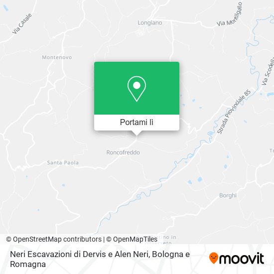 Mappa Neri Escavazioni di Dervis e Alen Neri