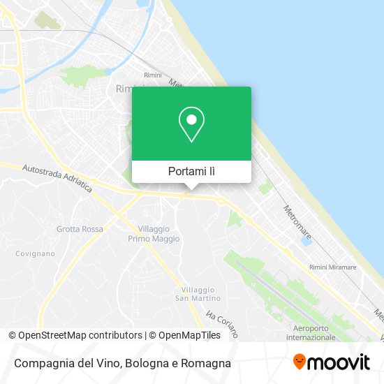 Mappa Compagnia del Vino
