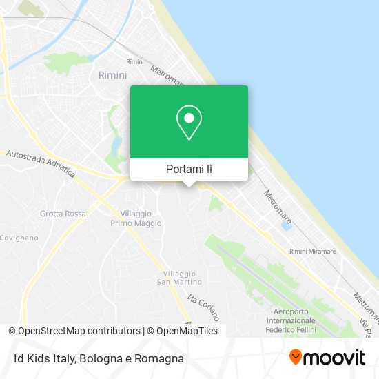 Mappa Id Kids Italy