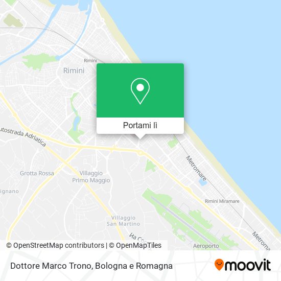 Mappa Dottore Marco Trono