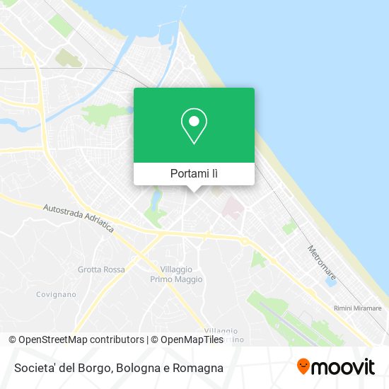 Mappa Societa' del Borgo