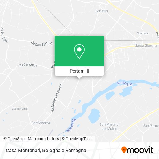 Mappa Casa Montanari