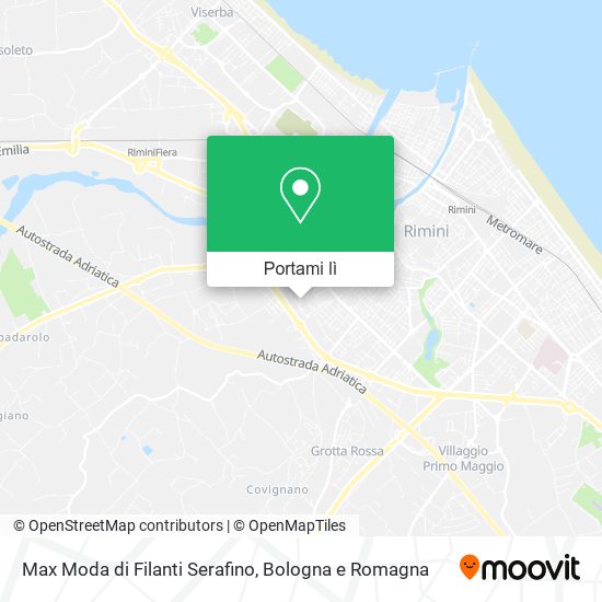 Mappa Max Moda di Filanti Serafino