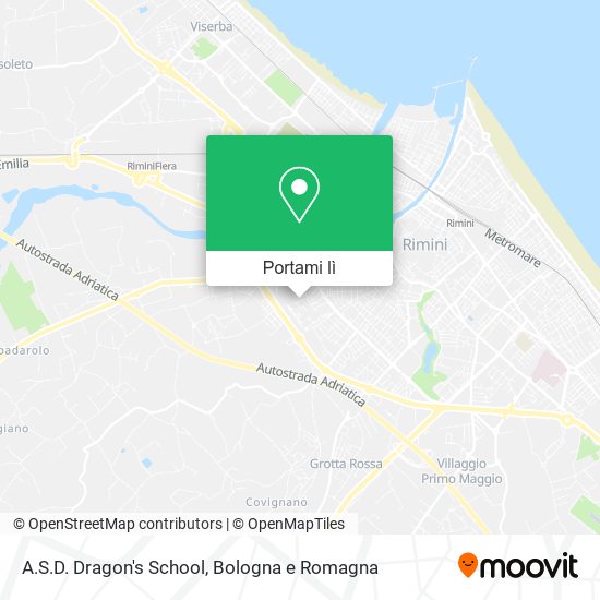 Mappa A.S.D. Dragon's School
