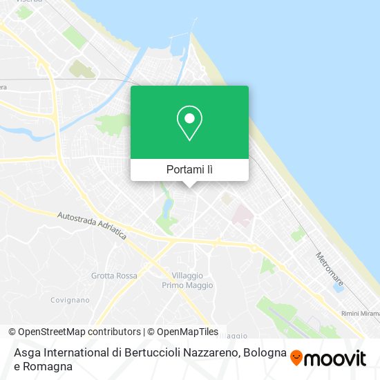 Mappa Asga International di Bertuccioli Nazzareno
