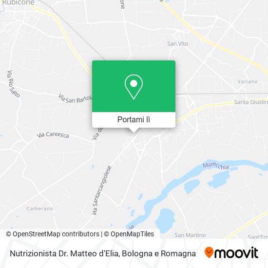 Mappa Nutrizionista Dr. Matteo d'Elia