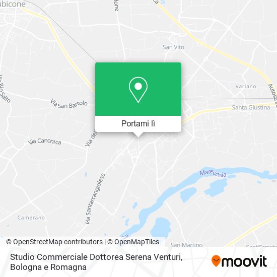 Mappa Studio Commerciale Dottorea Serena Venturi