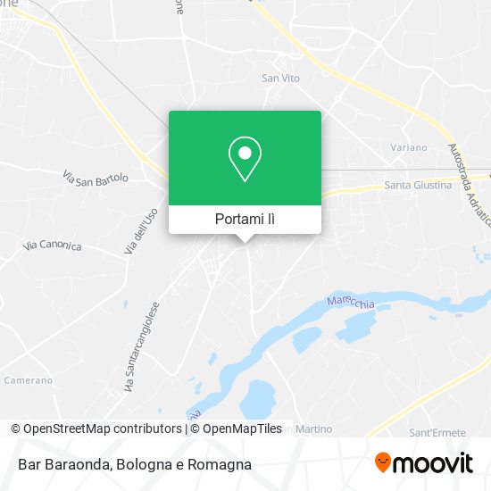 Mappa Bar Baraonda