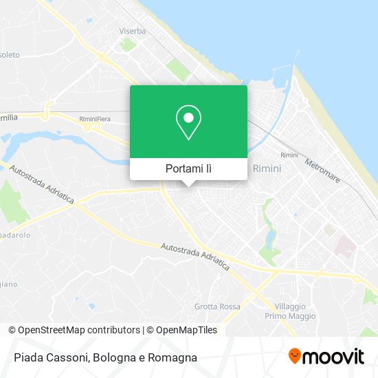 Mappa Piada Cassoni