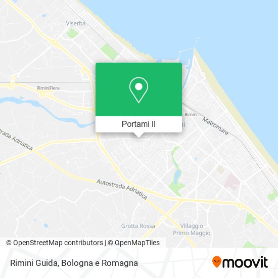 Mappa Rimini Guida