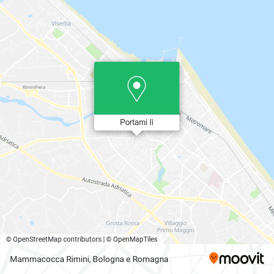 Mappa Mammacocca Rimini