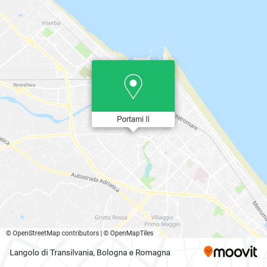 Mappa Langolo di Transilvania