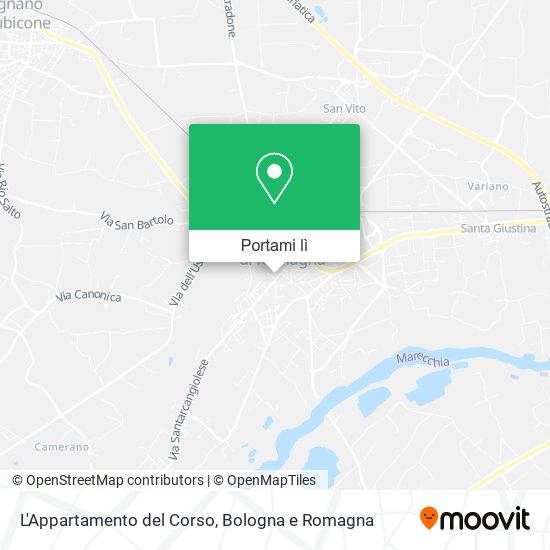 Mappa L'Appartamento del Corso