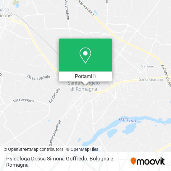 Mappa Psicologa Dr.ssa Simona Goffredo