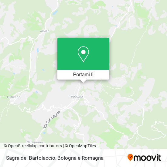 Mappa Sagra del Bartolaccio