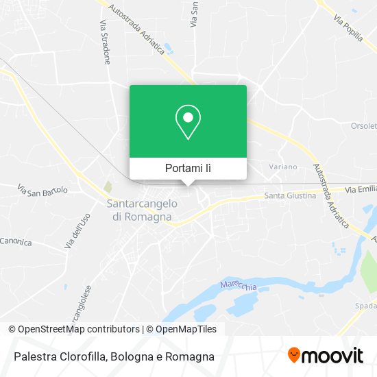 Mappa Palestra Clorofilla
