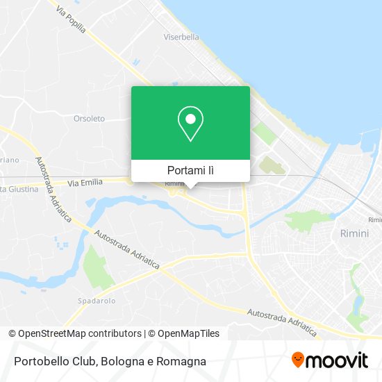 Mappa Portobello Club