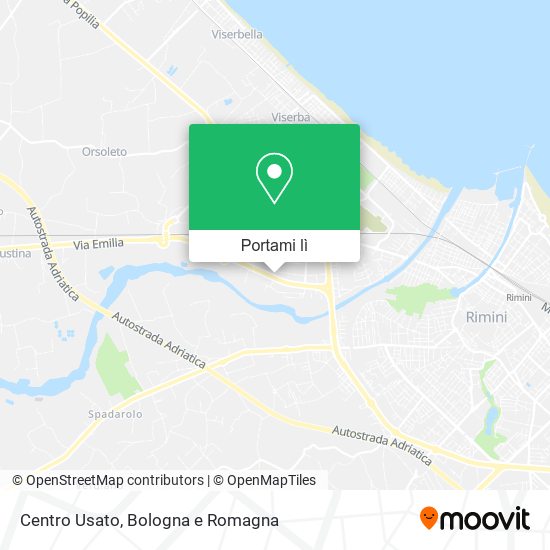 Mappa Centro Usato
