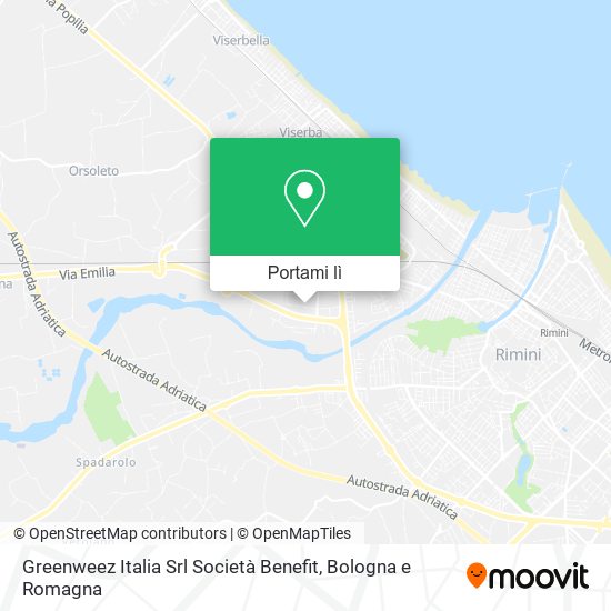 Mappa Greenweez Italia Srl Società Benefit