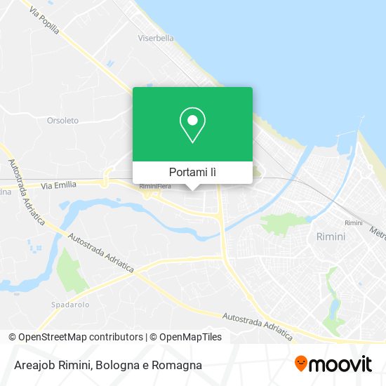Mappa Areajob Rimini