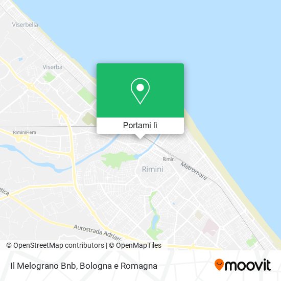 Mappa Il Melograno Bnb