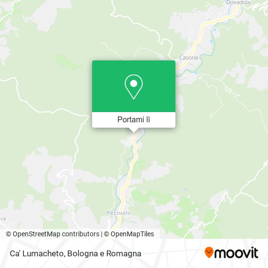 Mappa Ca' Lumacheto