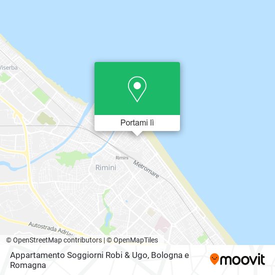Mappa Appartamento Soggiorni Robi & Ugo