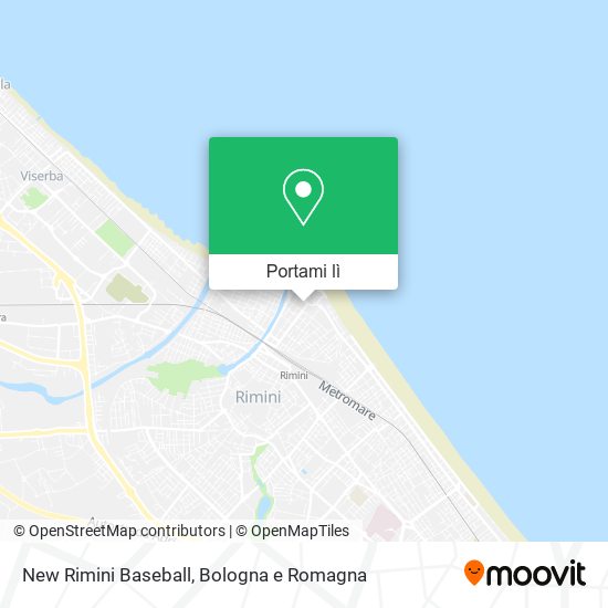 Mappa New Rimini Baseball