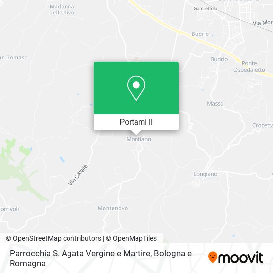 Mappa Parrocchia S. Agata Vergine e Martire