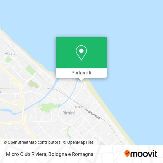 Mappa Micro Club Riviera