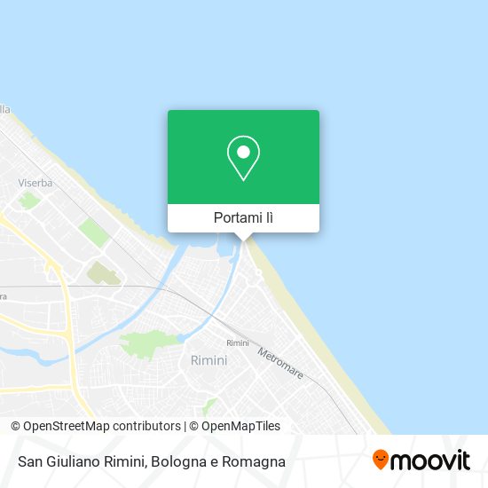 Mappa San Giuliano Rimini