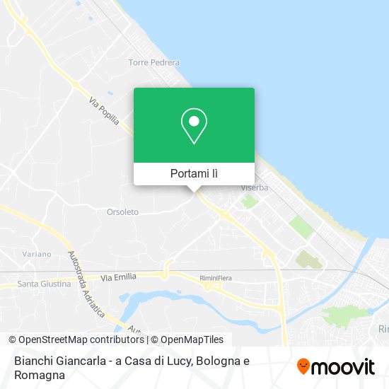 Mappa Bianchi Giancarla - a Casa di Lucy