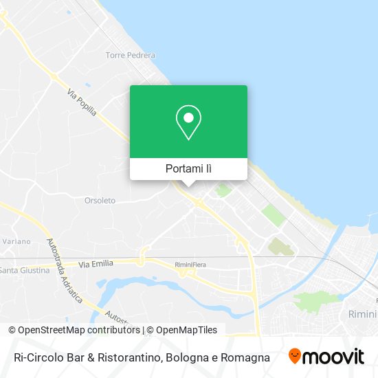 Mappa Ri-Circolo Bar & Ristorantino