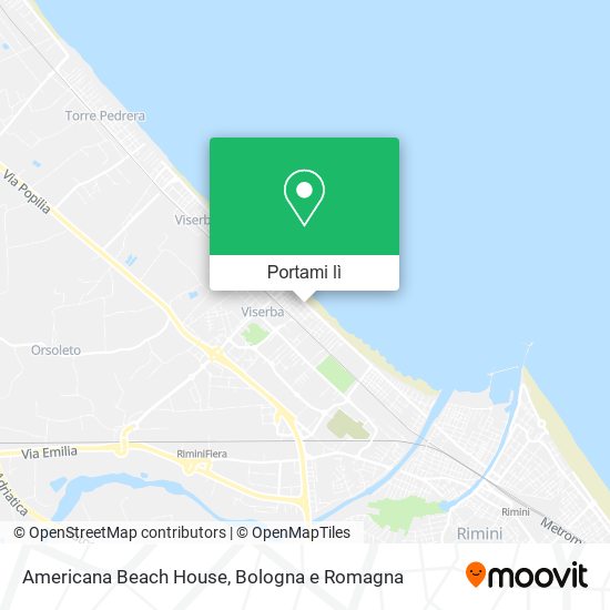 Mappa Americana Beach House