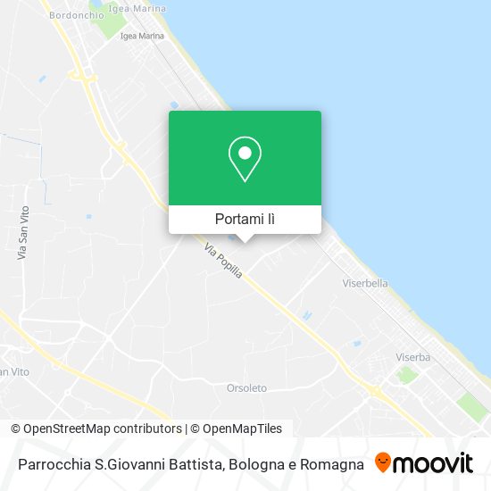 Mappa Parrocchia S.Giovanni Battista