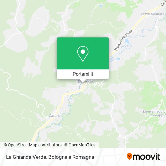 Mappa La Ghianda Verde