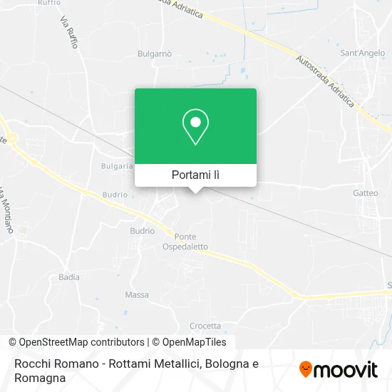 Mappa Rocchi Romano - Rottami Metallici