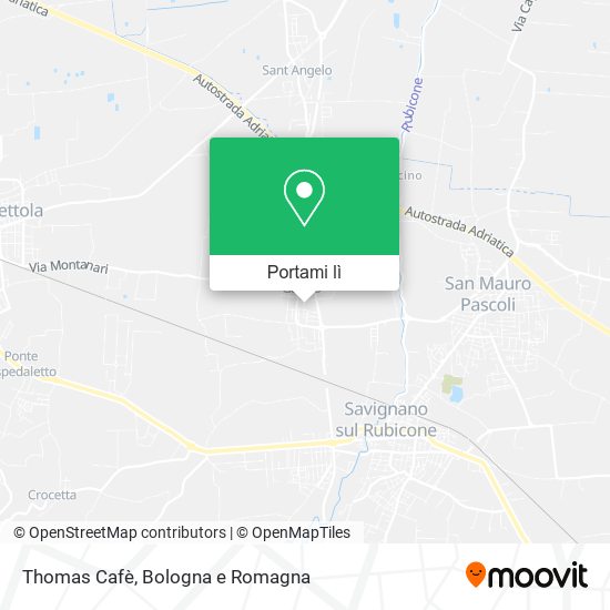 Mappa Thomas Cafè