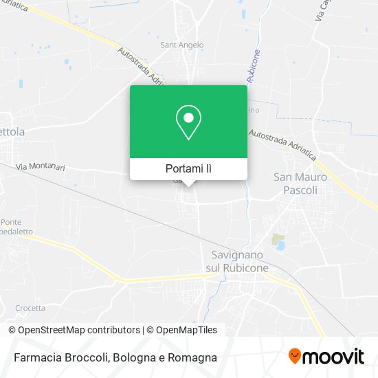 Mappa Farmacia Broccoli