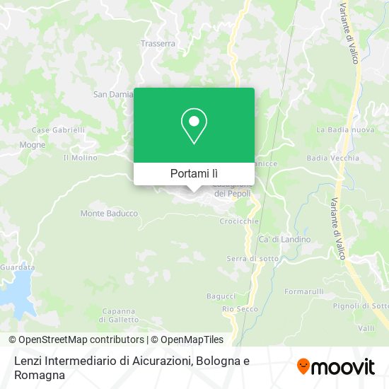 Mappa Lenzi Intermediario di Aicurazioni