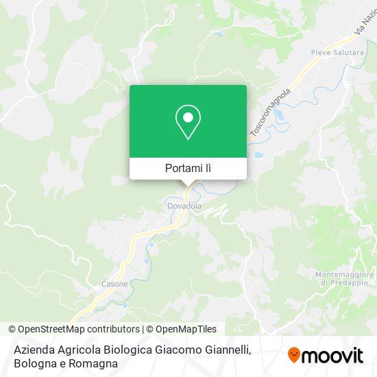 Mappa Azienda Agricola Biologica Giacomo Giannelli