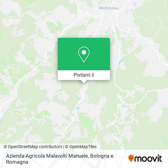 Mappa Azienda Agricola Malavolti Manuele