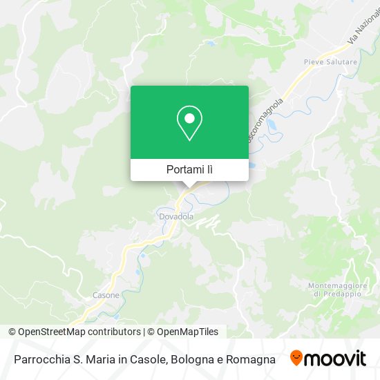 Mappa Parrocchia S. Maria in Casole