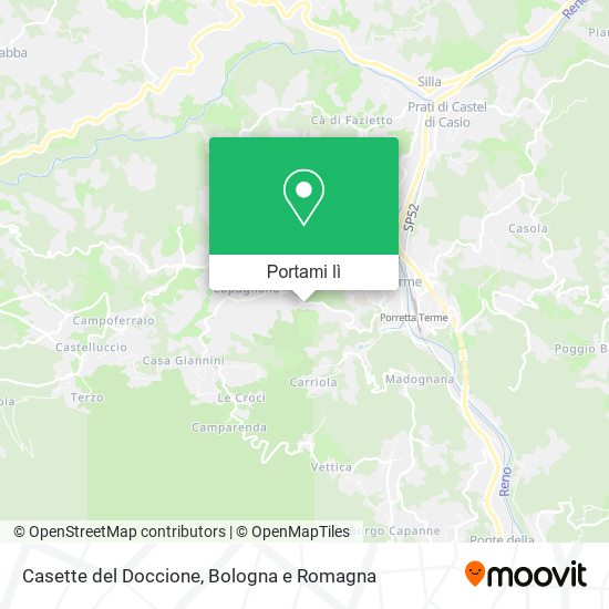 Mappa Casette del Doccione