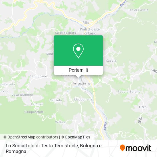 Mappa Lo Scoiattolo di Testa Temistocle