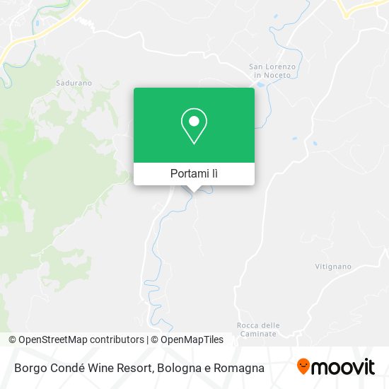 Mappa Borgo Condé Wine Resort