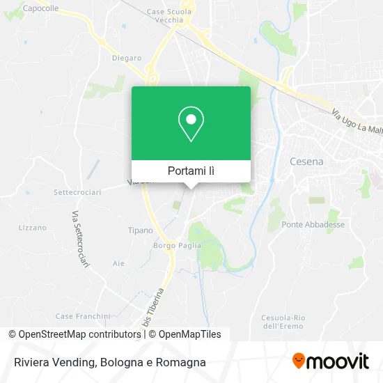 Mappa Riviera Vending