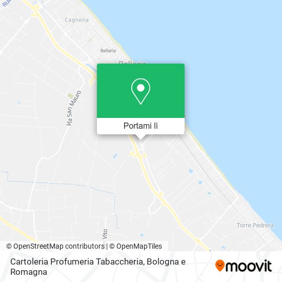 Mappa Cartoleria Profumeria Tabaccheria