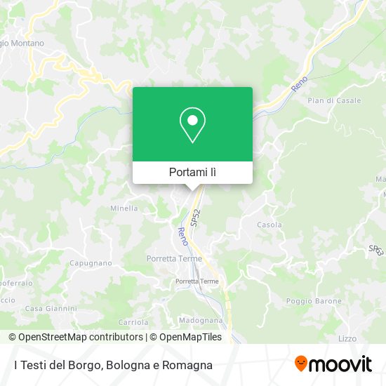 Mappa I Testi del Borgo