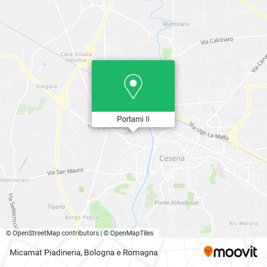 Mappa Micamat Piadineria